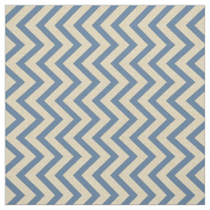 Tela Kashmire Blue Spice Moods Chevrons