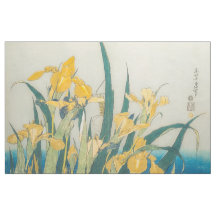 Katsushika Hokusai - Grasshopper e Iris