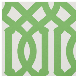 Tela Kelly Green Trellis Large Scale