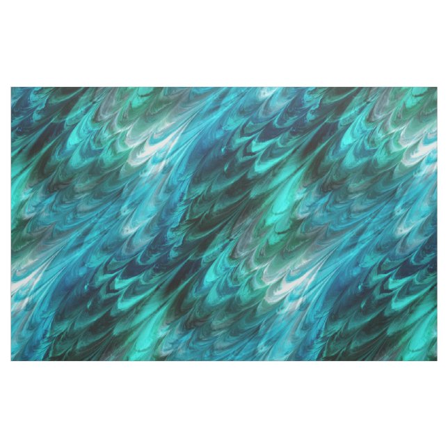 Tela kelpie no pareil, verde anaranjado: (Yarda)