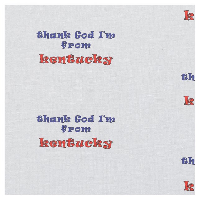 Tela Kentucky (De cerca)