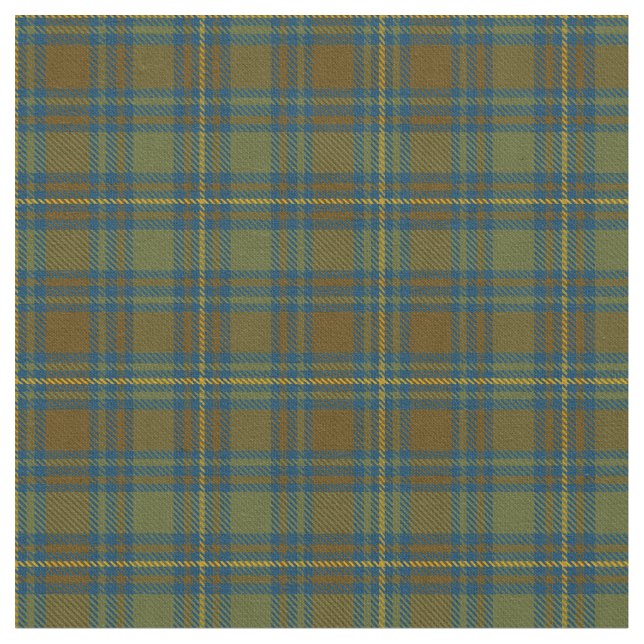 Tela Kerry County Irish Tartan Fabric (De cerca)