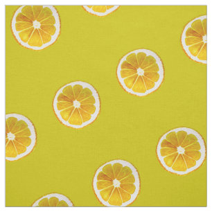 Tela Kitsch amarillo limón del arte pop
