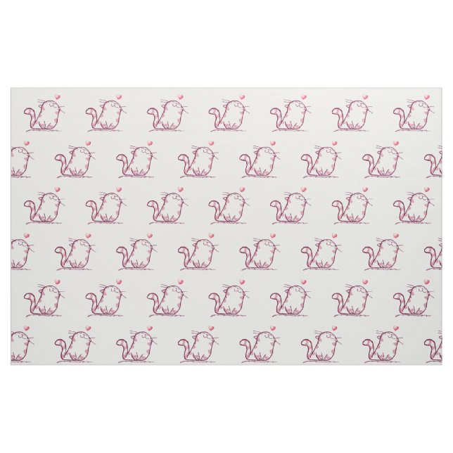 Tela Kitty Love ("Cuarto gordo" (fat quarter))