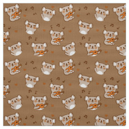 Tela koala del コアラ que toca la guitarra