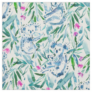 Tela Koalas lindas de la acuarela del TIEMPO de KOALITY