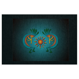 Tela Kokopelli Sun Southwest Turquoise