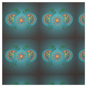 Tela Kokopelli Sun Southwest Turquoise