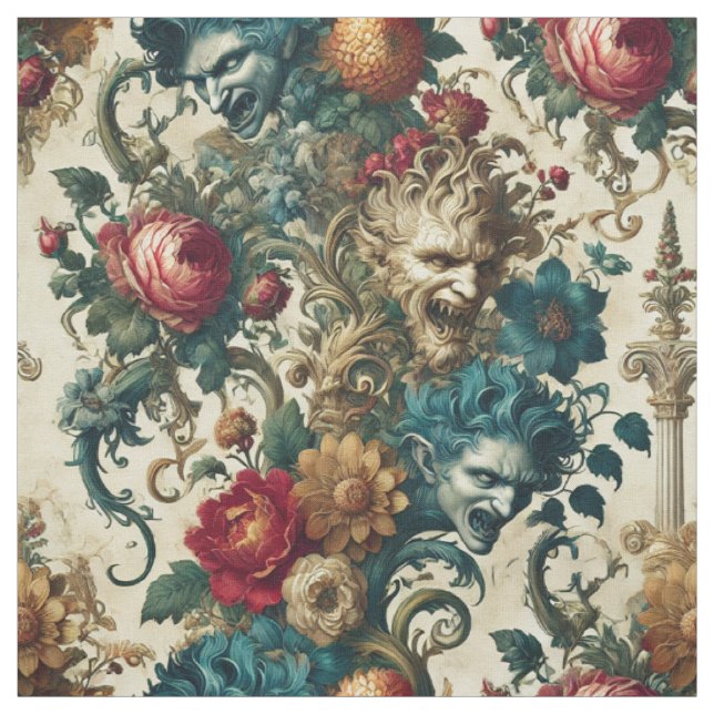 Tela La Anarquía Arcana - Tile De Declaración Gótica (Retal)