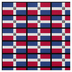 Tela La bandera de la República Dominicana