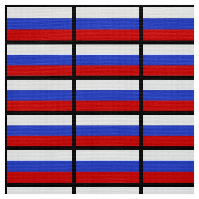 Tela La bandera de Rusia (Retal)