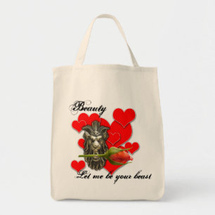 Tela La belleza, me dejó ser su bolso de la bestia