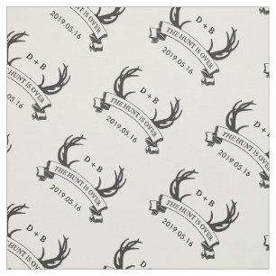 Tela "La cacería se acabó" Regalo de matrimonio persona