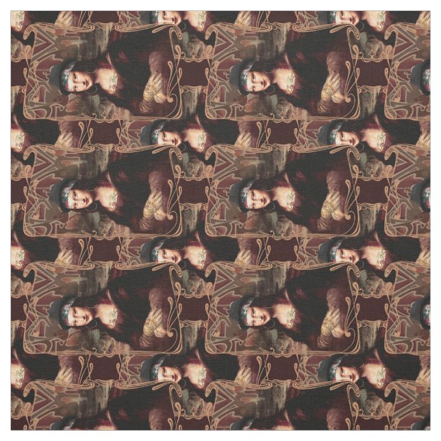 Tela La Chola Mona Lisa (Retal)