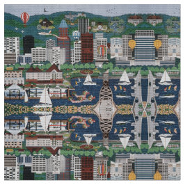 Tela La ciudad de los Rosas ~ Portland