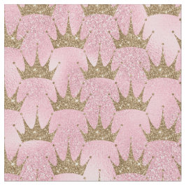 Tela La corona Purpurina dorada