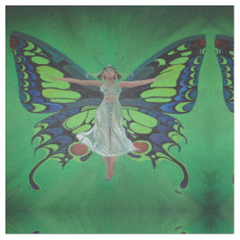 Tela La era del Jazz Showgirl Flapper llevando alas de 