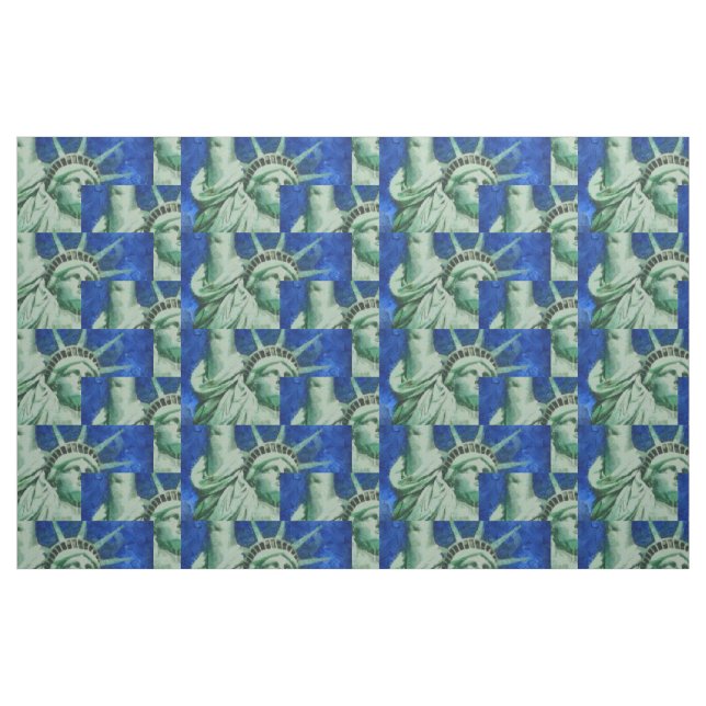 Tela La estatua de la libertad ("Cuarto gordo" (fat quarter))