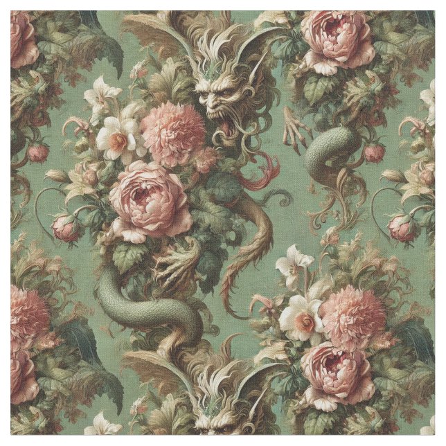 Tela La finura del Drac - Tile Gótico clásico (De cerca)