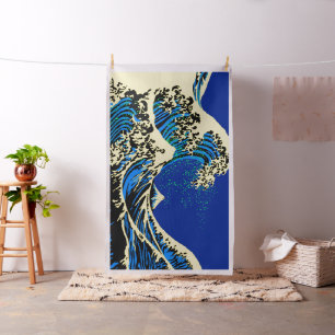 Tela La gran onda de Hokusai en estilo vibrante del