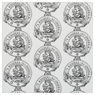 Tela La insignia del clan de MacGregor, eligió su