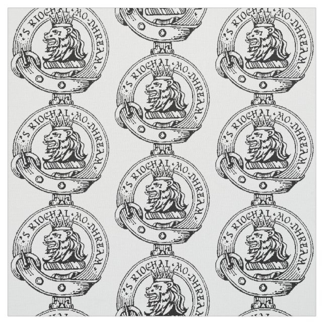 Tela La insignia del clan de MacGregor, eligió su (Retal)
