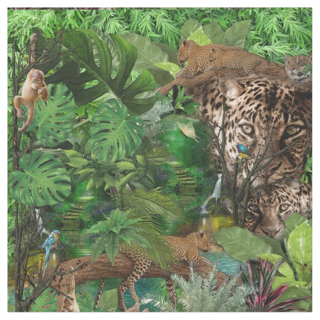 Tela La jodida jungla africana (De cerca)