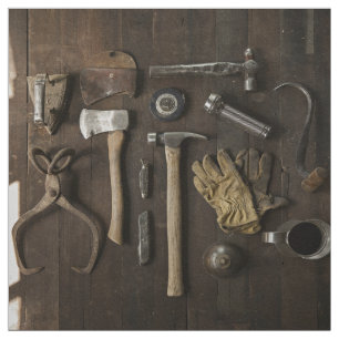 Tela la manitas de madera de la carpintería equipa la