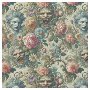 Tela La musa ceruleana - Tile clásico gótico victoriano