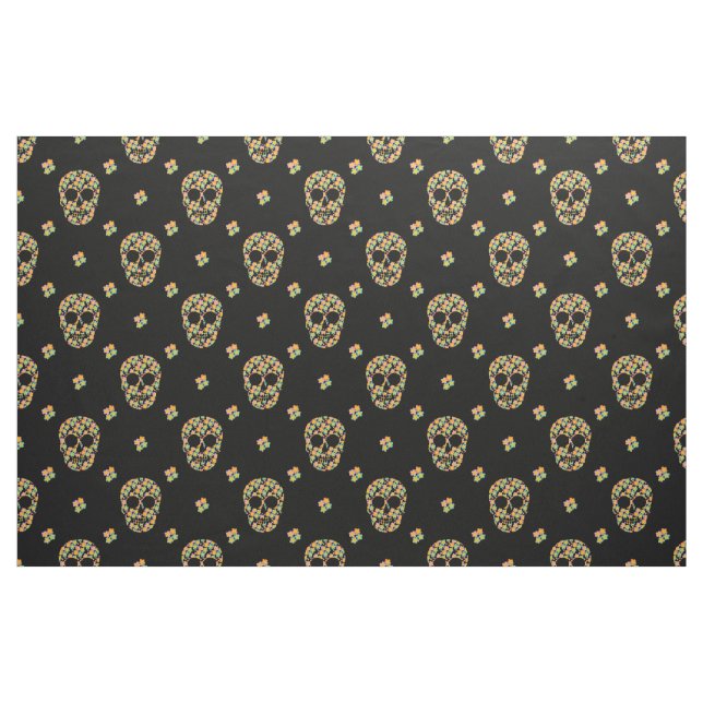 Tela La noche de los muertos ("Cuarto gordo" (fat quarter))