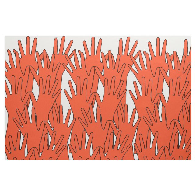 Tela La ola roja ("Cuarto gordo" (fat quarter))