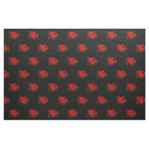 Tela La pasión oscura - Rosa roja