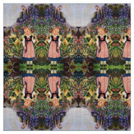 Tela La pequeña Chica holandesa Fabric