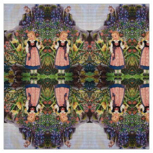 Tela La pequeña Chica holandesa Fabric