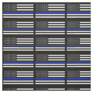 Tela La policía diseña la bandera americana