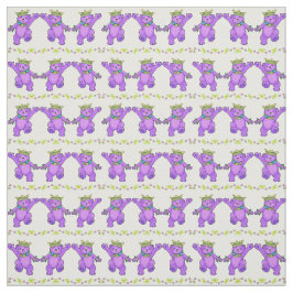 Tela La princesa morada bailando Teddy Bears