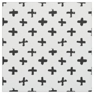 Tela La tinta negra alimenta el modelo cruzado