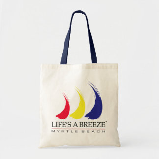 Tela La vida es un bolso de la playa de