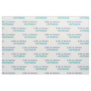 Tela La vida es un mejor exterior