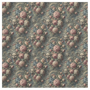 Tela La Wreath Mordaz - Tile Dense Gótico