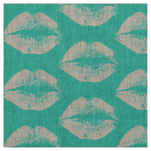 Tela Labios blancos #18