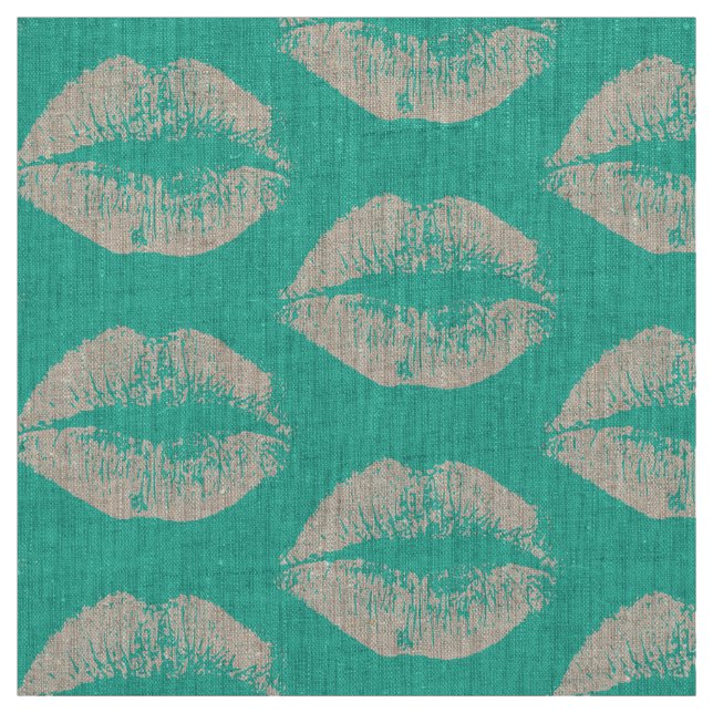 Tela Labios blancos #18 (Retal)