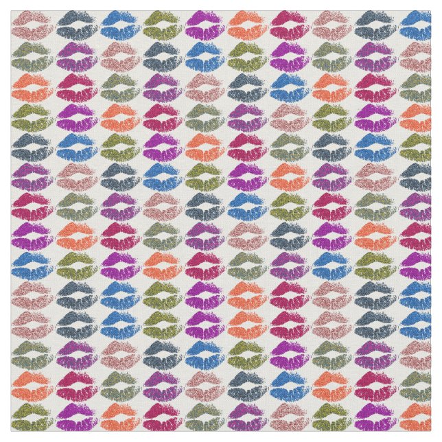 Tela Labios retro coloridos #13 (De cerca)