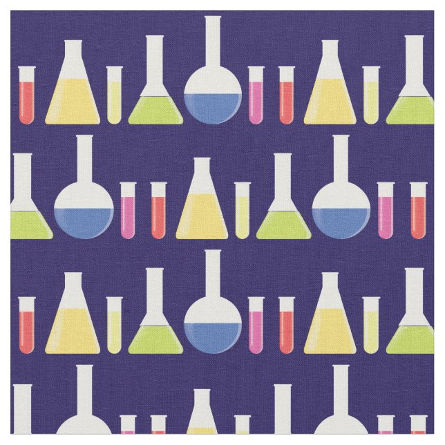 Tela Laboratorio Científico de Beakers (De cerca)