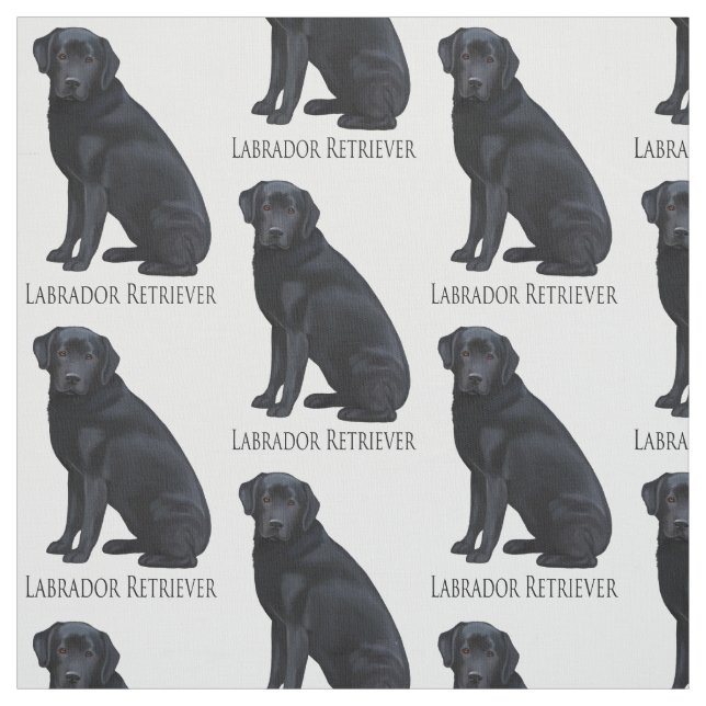 Tela Labrador retriever negro (Retal)