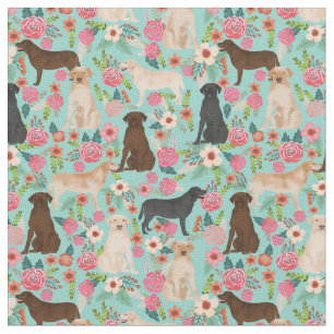 Tela Labradors florines vintage