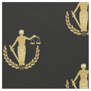 Tela Lady Justice Material Fabric