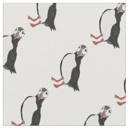 Tela Lady Puffin Fabric