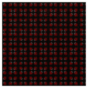 Tela Ladybug Art Fabric Ladybird Fabric Cotton o Poly