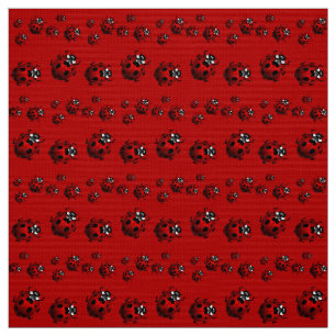 Tela Ladybug Art Fabric Ladybird Fabric Cotton o Poly
